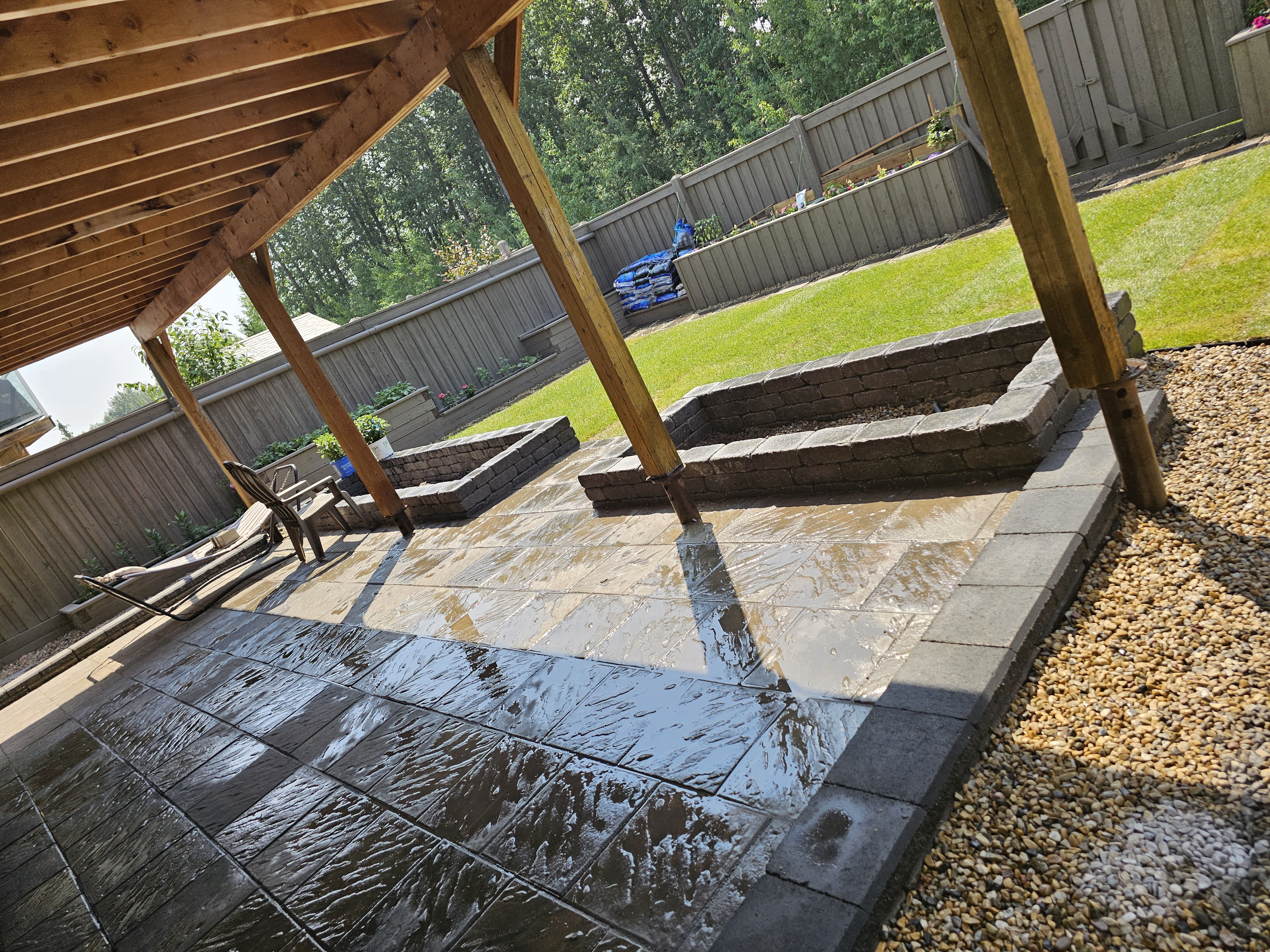 Patio Transformation — June