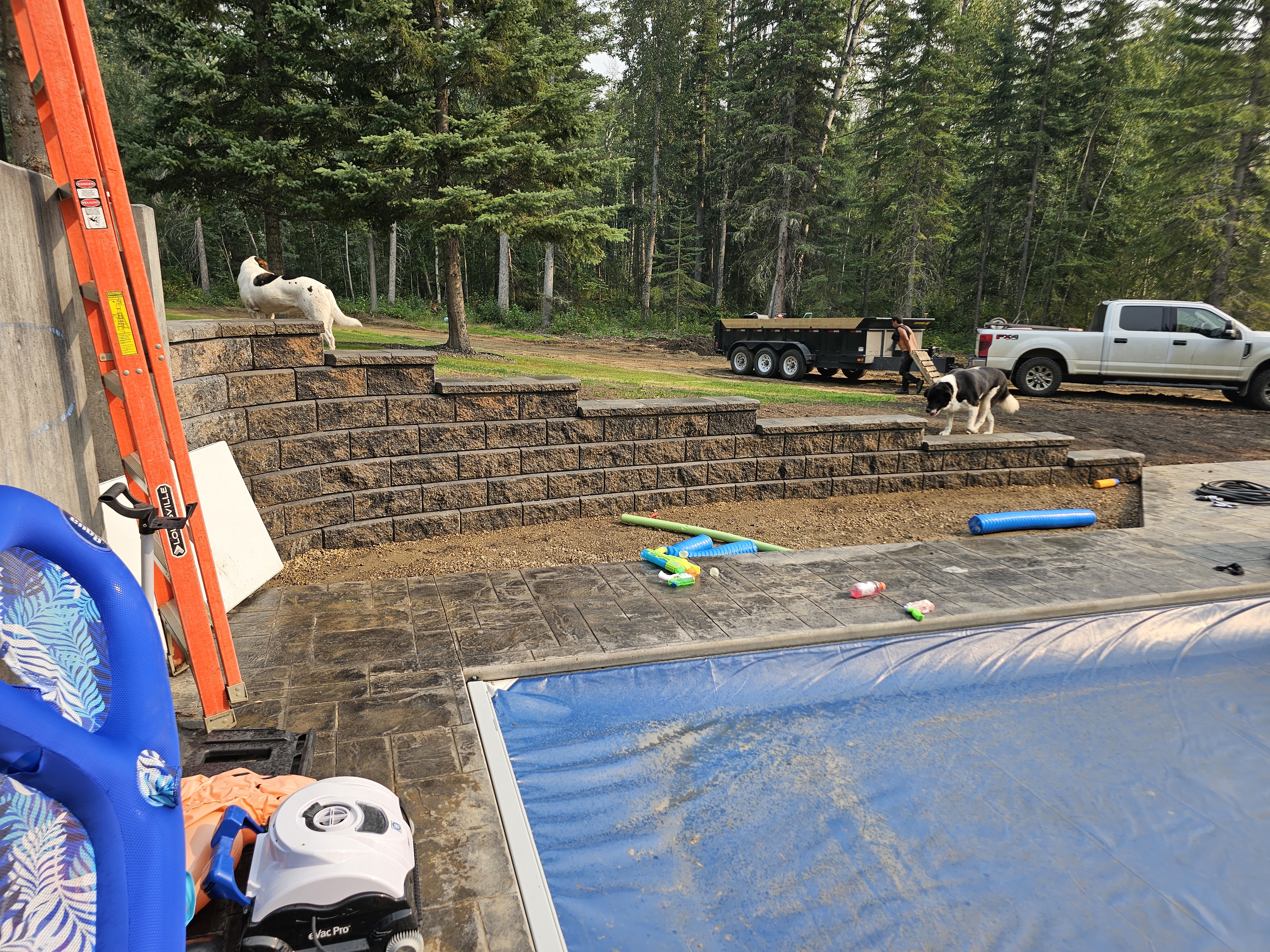 Hillside Drainage Solution