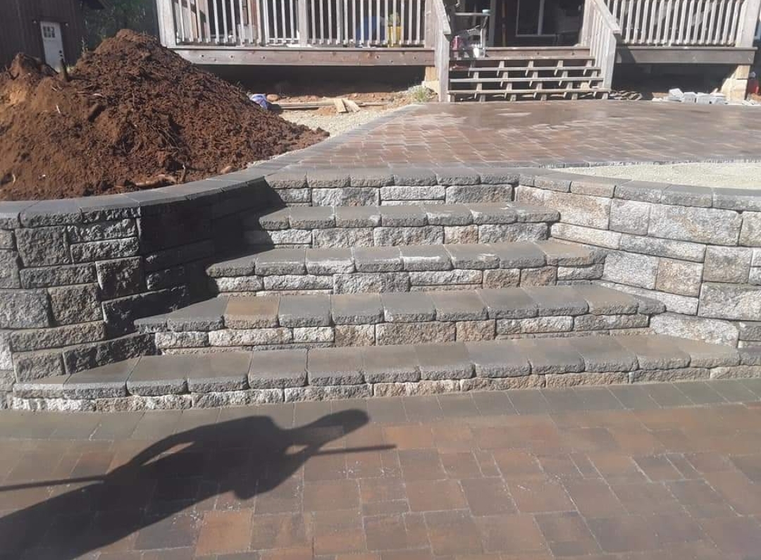 Paver Patio — Entry Area