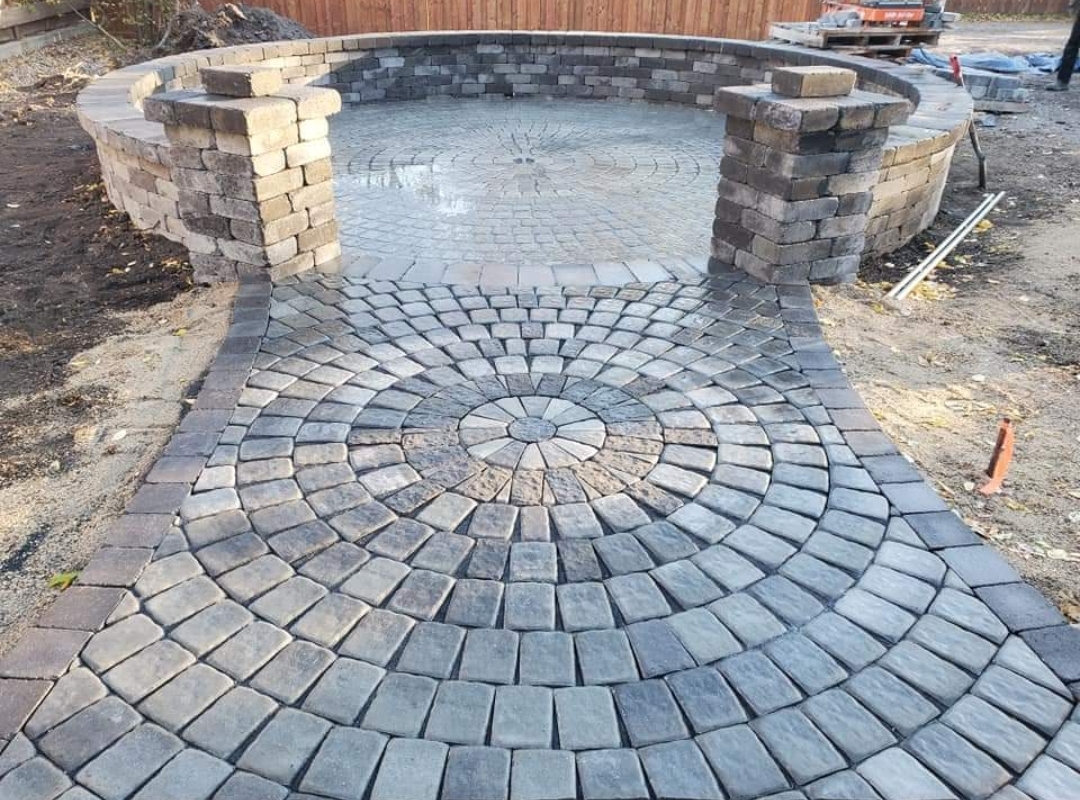 Circular Paver Medallion