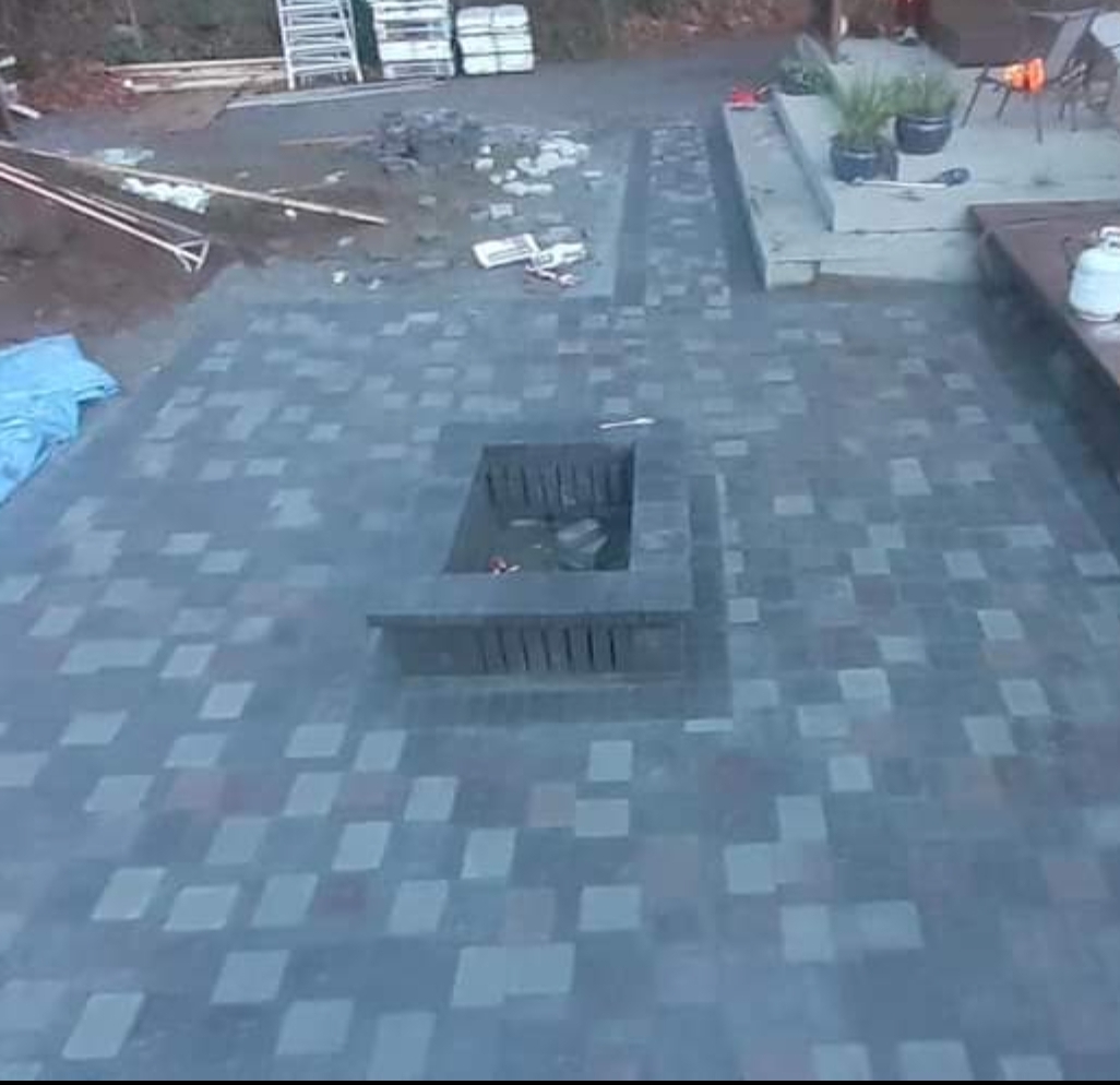 Paving Stone — Fan Pattern