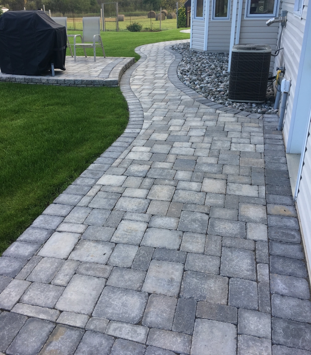 Paver Patio — Summer Build